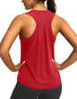 G Gradual Women's Workout Tops Racerback Athletic Tank Tops