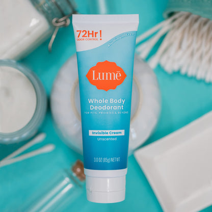 Lume Whole Body Deodorant - Cream Tube - 3 oz (Clean Tangerine)