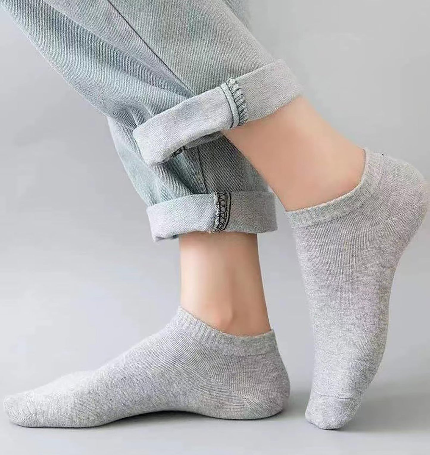 12-30 Pairs Low Cut Ankle Socks for Women No Show Casual Breathable Athletic Socks Bulk for Sport