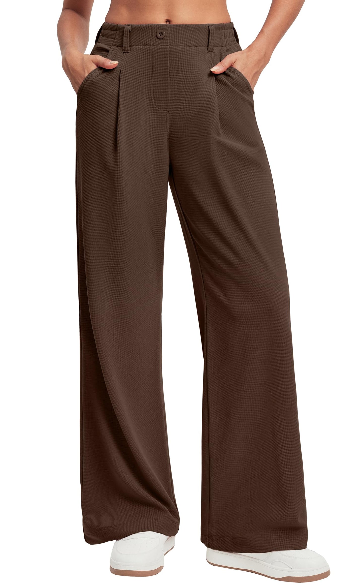 Ewedoos Wide Leg Dress Work Pants for Women Business Casual Office Outfits