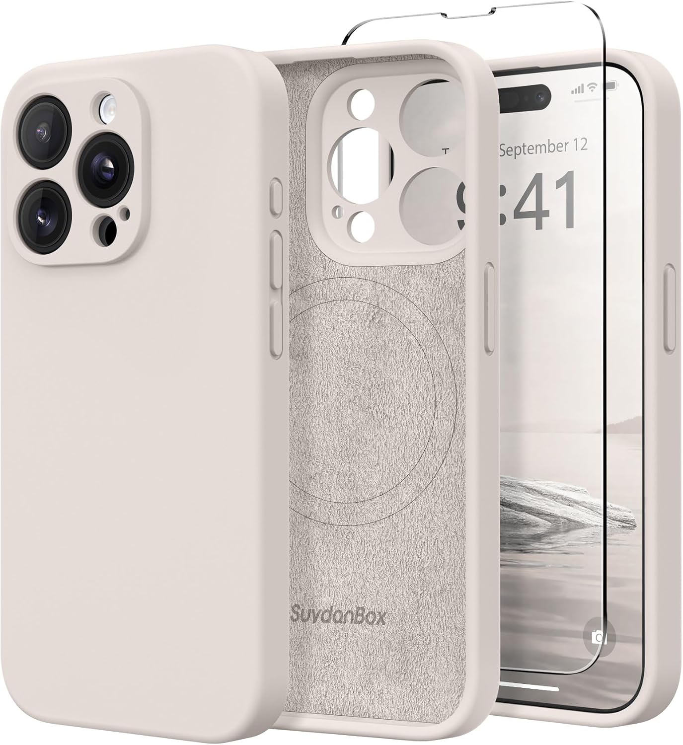 Magnetic for iPhone 17 Case Silicone Matcha