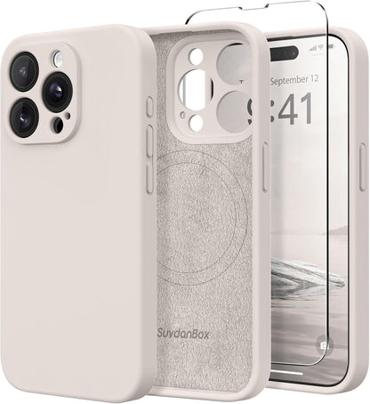 Magnetic for iPhone 17 Case Silicone Matcha