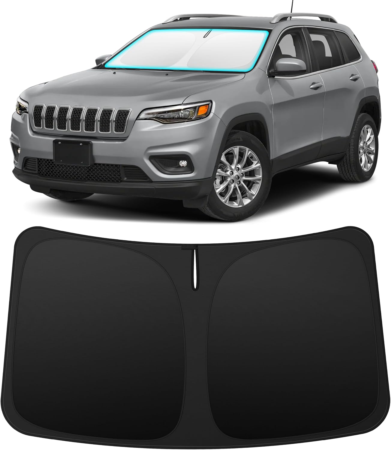 INSAUTO Custom Fit Windshield Sun Shade for Nissan Frontier 2005-2021