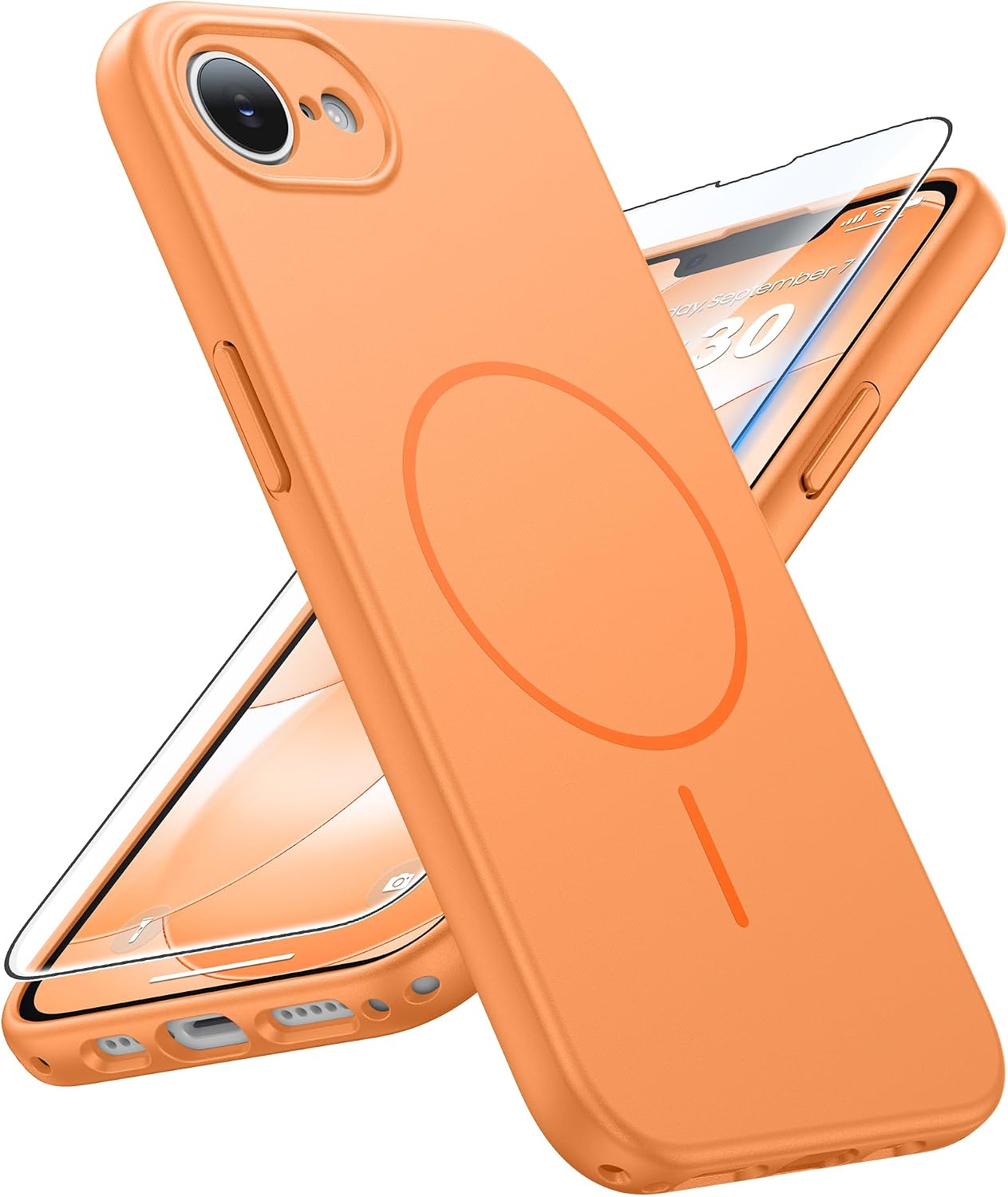 FNTCASE for Google Pixel 10 / Pixel 10 Pro Case: Soft TPU Non Slip Blue