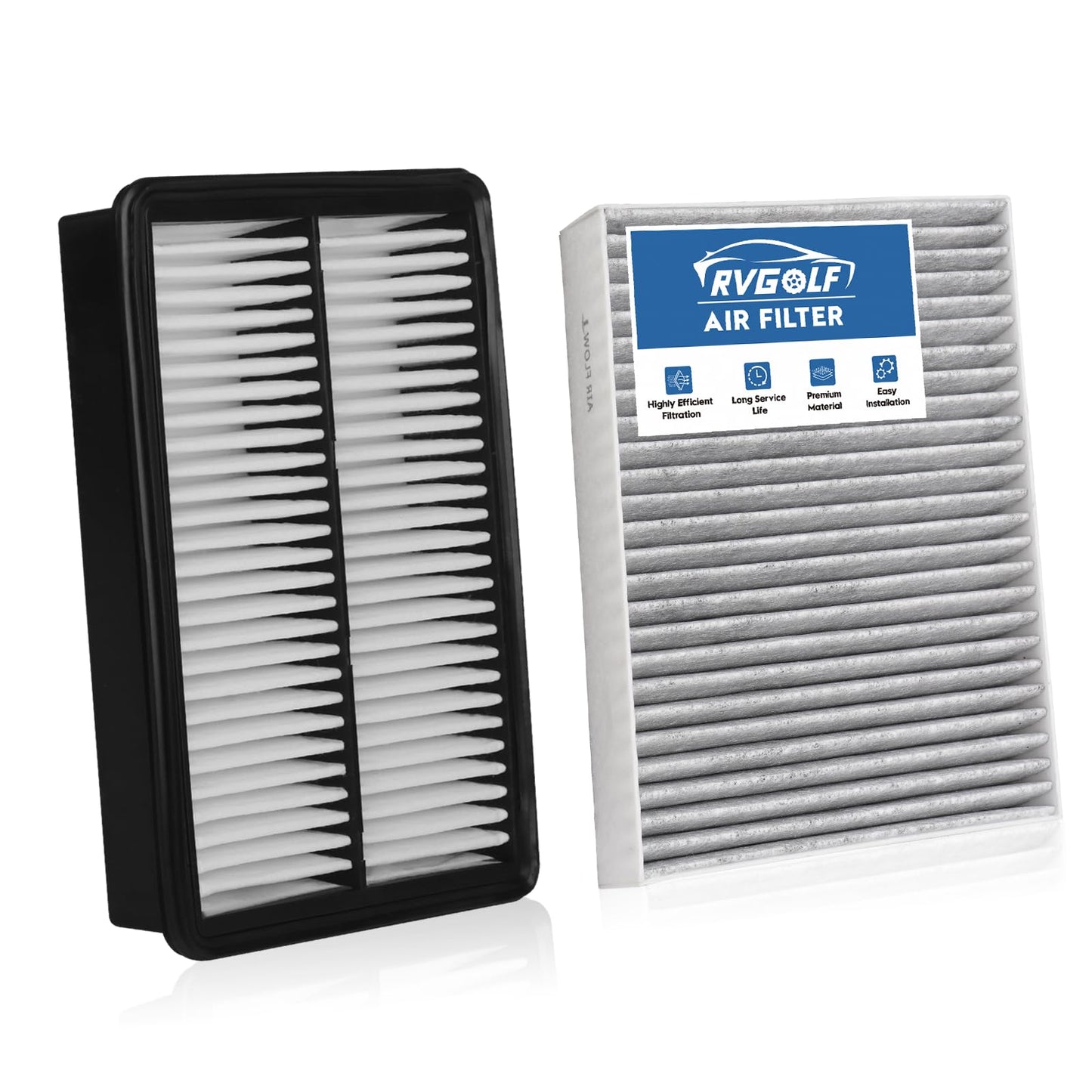 Engine+Cabin Air Filter Fit for 2014-2020 Rogue, 2017-2022 Rogue Sport