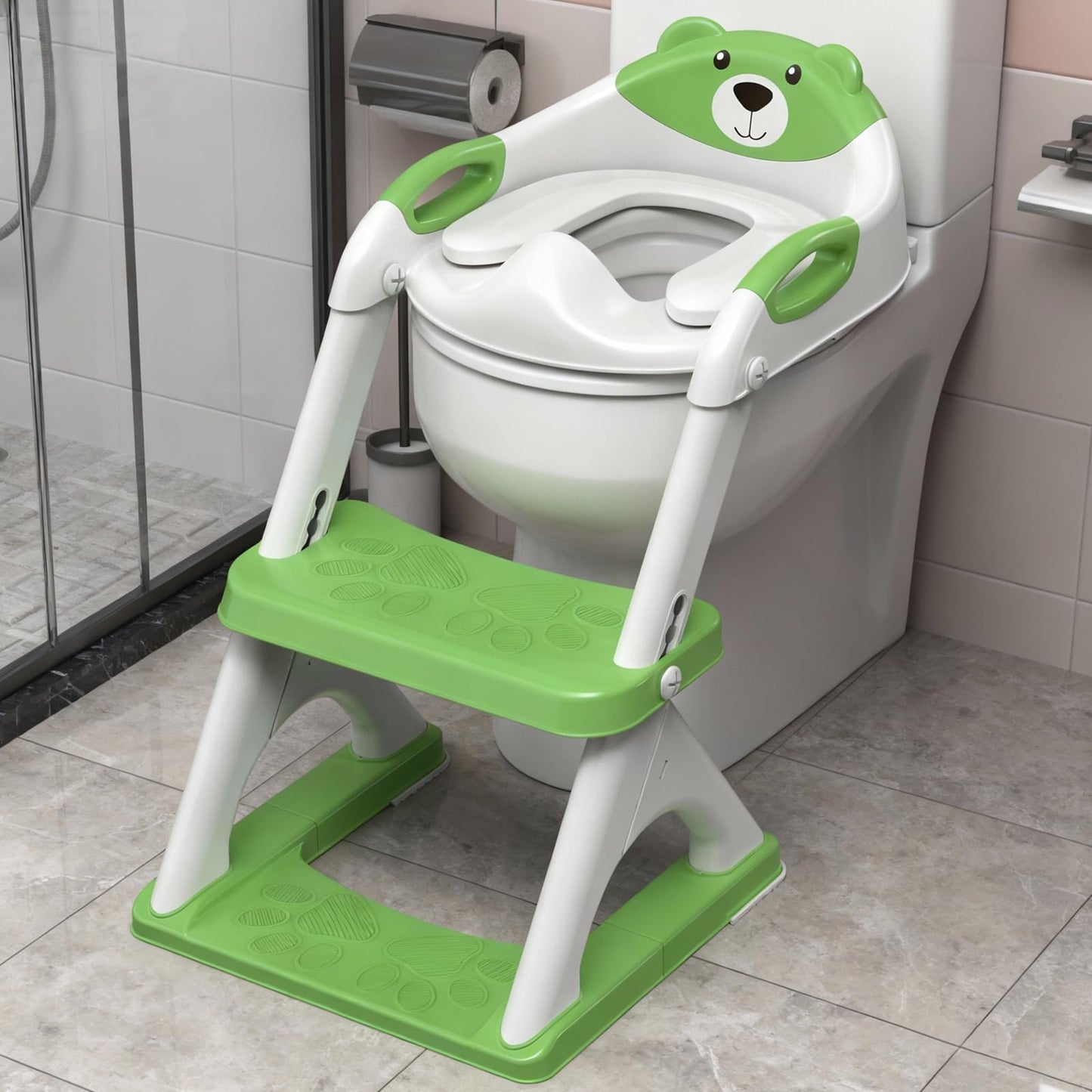 Potty Training Toilet for Toddlers, 2-in-1 Potty Training seat, Anti-Slip