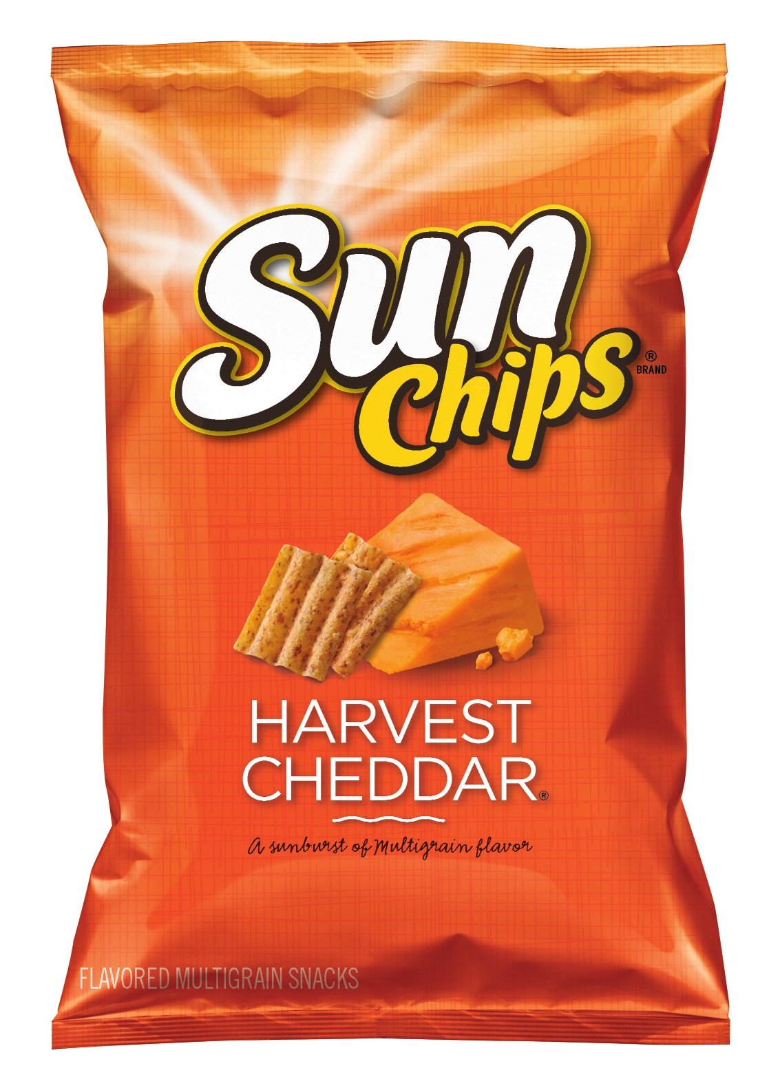 SunChips 100% Whole Grain Chips, Variety Pack, 1 oz Bags, Pack of 40, No Artificial Flavors, Colors