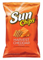 SunChips 100% Whole Grain Chips, Variety Pack, 1 oz Bags, Pack of 40, No Artificial Flavors, Colors