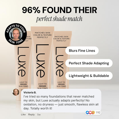 Luxe Color Changing Foundation – Medium