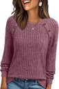 AUTOMET Womens Long Sleeve Shirts Fall Sweaters Business Casual Tops Blouse
