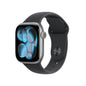 Apple Watch Series 11 [GPS 46mm] Smartwatch with Jet Black Aluminum Case with Black Sport Band - M/L. Sleep Score, Fitness Tracker, Health Monitoring, Always-On Display, Water Resistant
