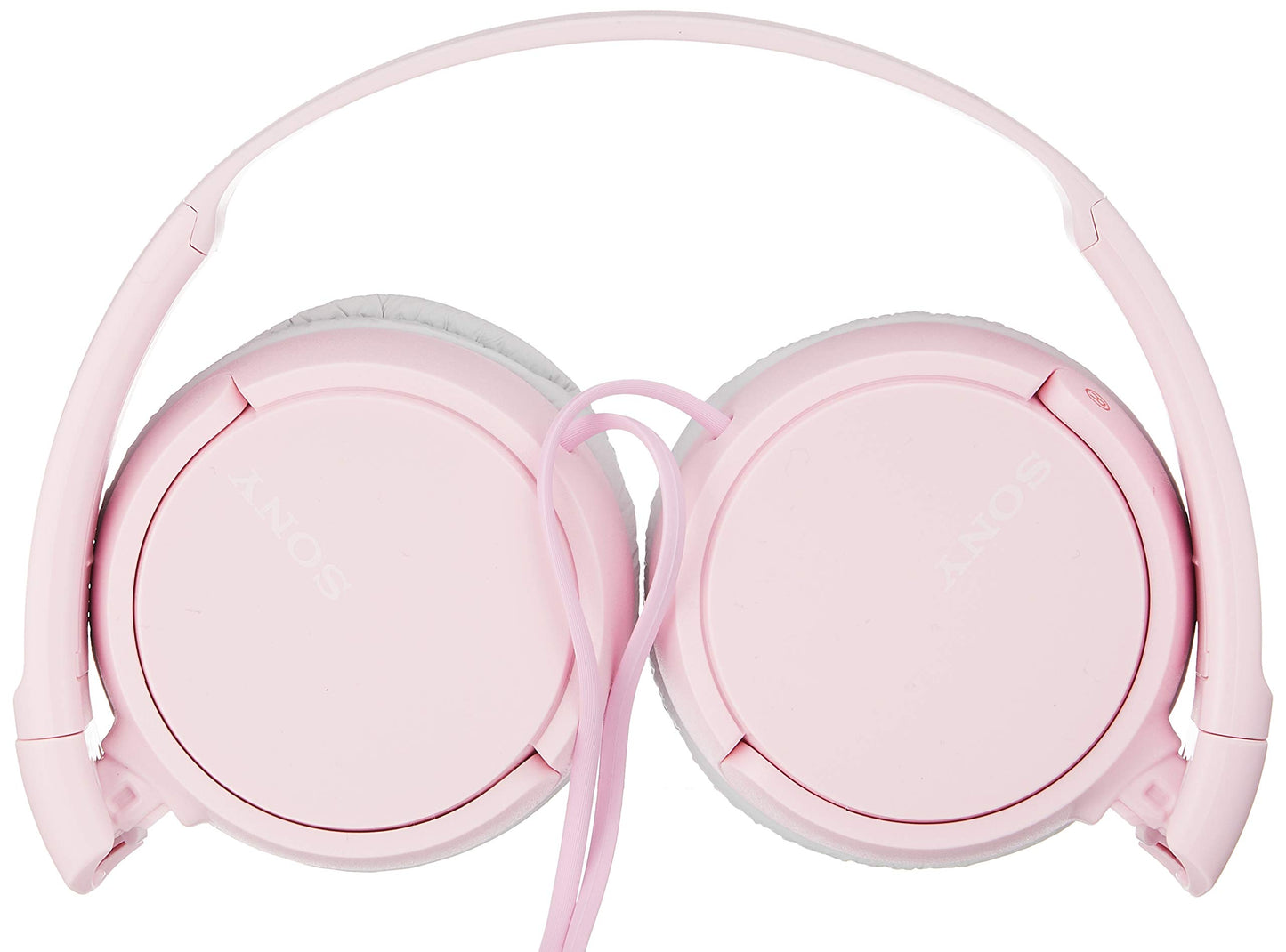 Sony ZX Series Wired On-Ear Headphones, White MDR-ZX110