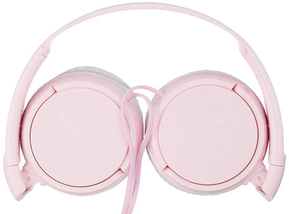 Sony ZX Series Wired On-Ear Headphones, White MDR-ZX110