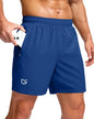 G Gradual Men's Athletic Running Shorts with 2 Zipper Pockets 7"/ 5"/ 9"