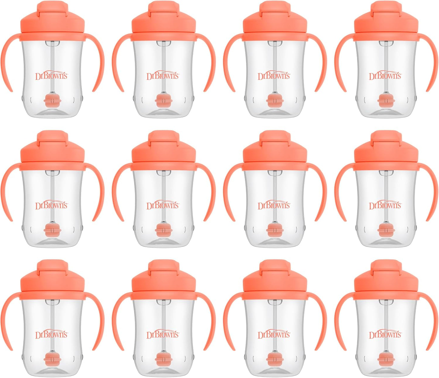 Dr. Brown's Milestones Baby's First Straw Cup, Blue, 1-Pack