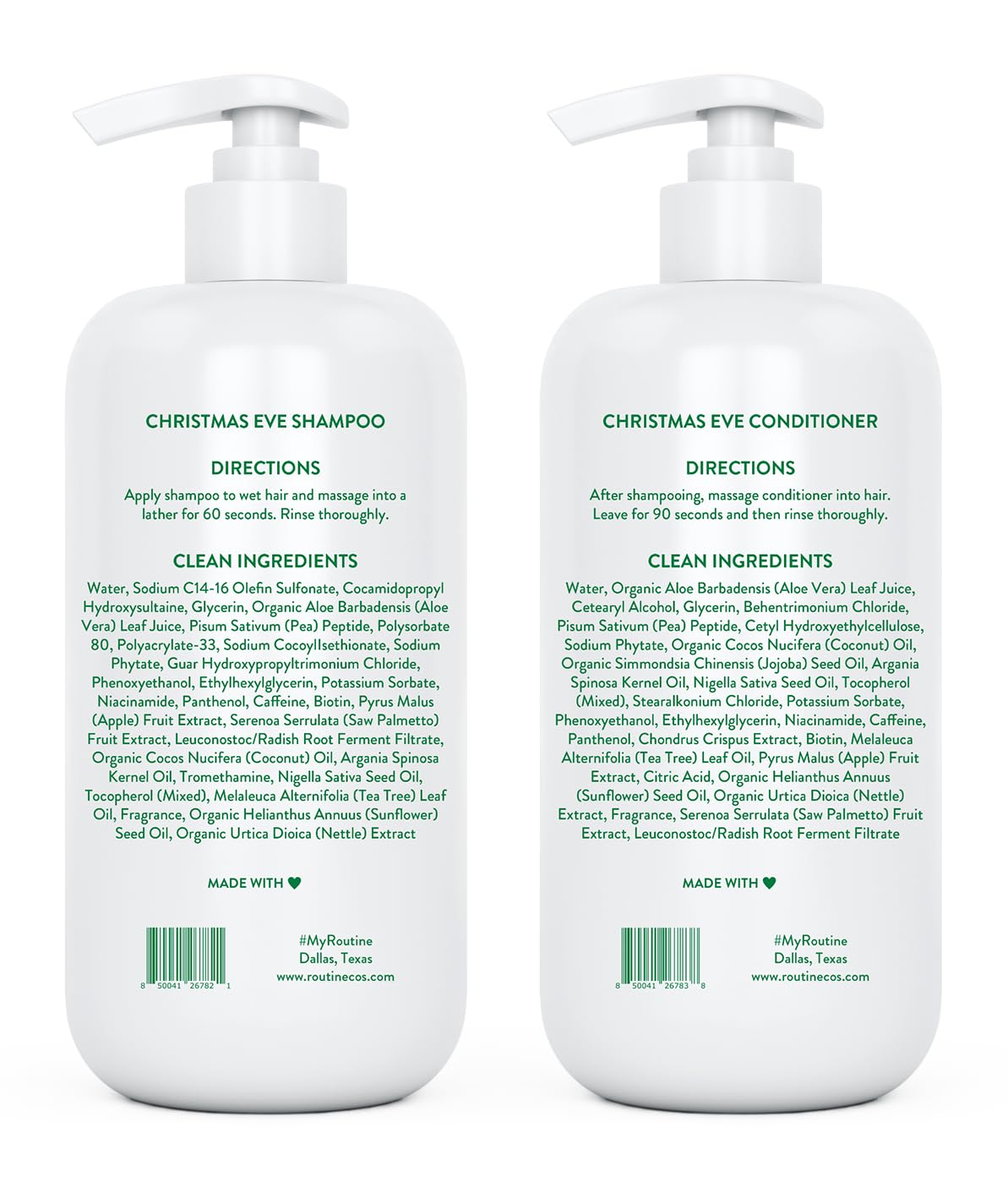 Routine Wellness Shampoo & Conditioner Set - Jasmine & Orange Blossom