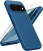 FNTCASE for Google Pixel 10 / Pixel 10 Pro Case: Soft TPU Non Slip Blue