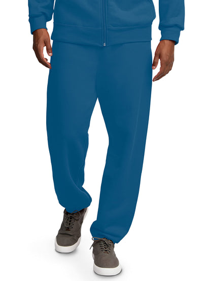 Fruit of the Loom Eversoft Fleece Elastic Bottom Sweatpants with Pockets, Relaxed Fit, Moisture Wicking, Breathable