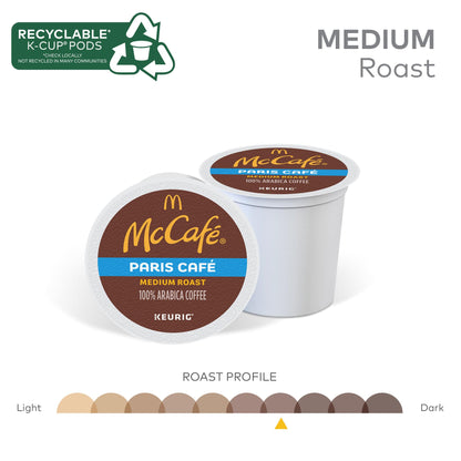 McCafe Premium Roast Coffee, Single Serve Keurig K-Cup Pods, Medium Roast, 84 Count