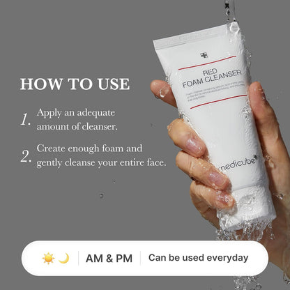 medicube Facial Cleanser Turmeric Capsule Foam Cleanser