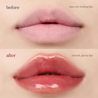 NOONI Korean Lip Oil - Applepeony - pH Color-Changing Plumping Lip Gloss