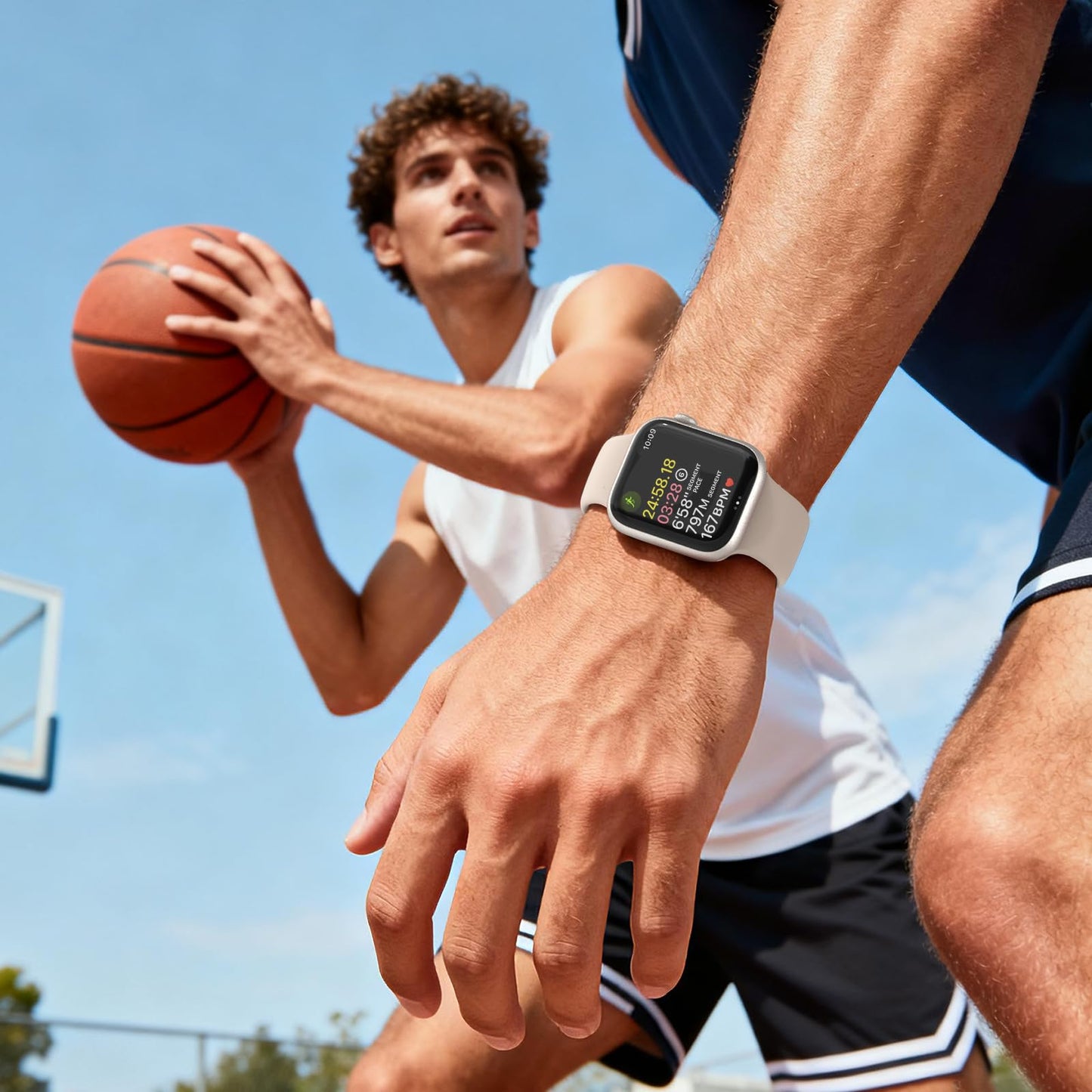 10 Pack Silicone Sport Bands Compatible with Apple Watch Band Women Men