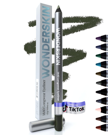 Wonderskin Eyeliner Pencil 1440 Longwear Eyeliner Waterproof & Smudge Proof