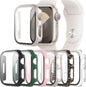 6-Pack Case with Screen Protector for Apple Watch SE3/SE2/SE/6/5/4 40mm