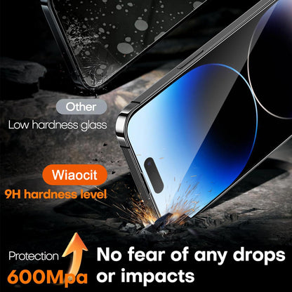 Wiaocit Tempered Glass Privacy Screen Protector for iPhone 15 Pro
