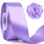 Mauproy Dusty Rose Satin Ribbon, 1-1/2 Inch, 50 Yards