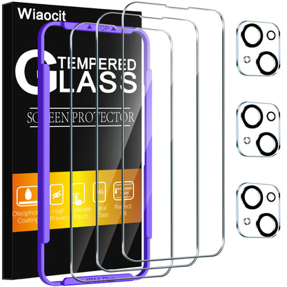 Wiaocit Tempered Glass Privacy Screen Protector for iPhone 15 Pro