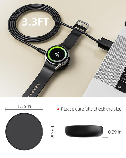 3.3FT for Samsung Galaxy Watch Charger Compatible with 8/8 Classic
