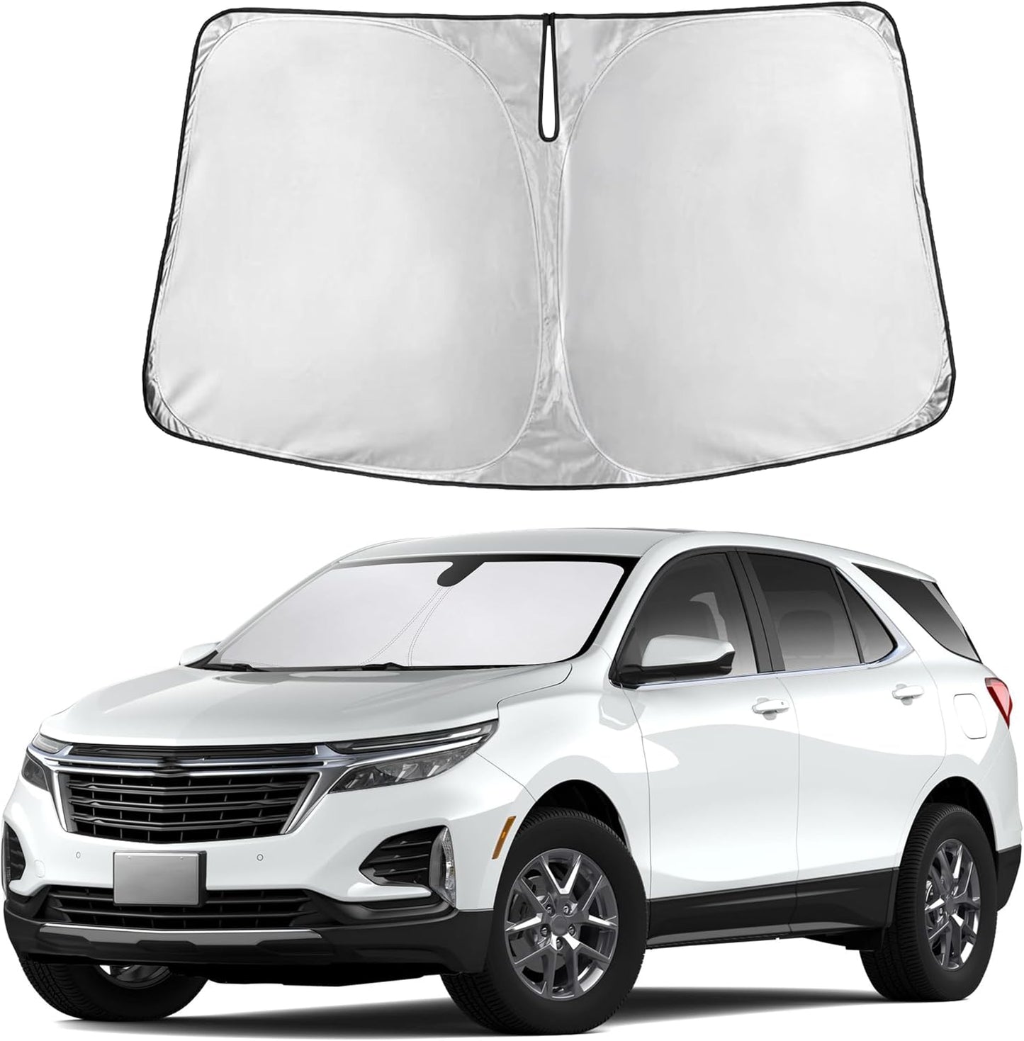 Autovir Windshield Sun Shade, 2017-2026 Tesla Model 3 & Y, 280T Visor Shade