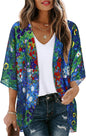 CHICGAL Womens Floral Kimono Cardigan Beach Cover Up Casual Summer Tops