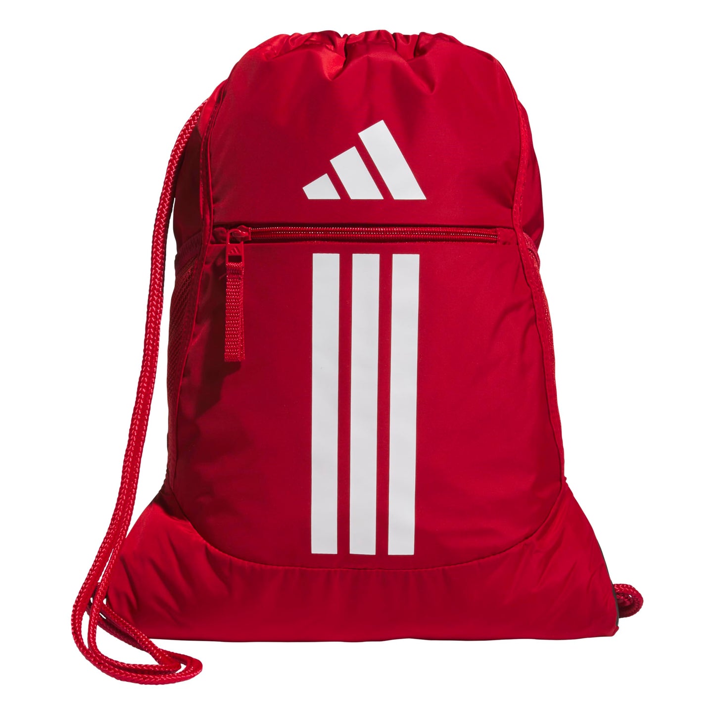 adidas Alliance Sackpack – Drawstring Backpack for Sports, Small Gym Bag, Preloved Teal Green/Black/3, OSFA