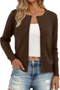 Trendy Queen Women's Lightweight Knit Cardigan