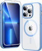 FNTCASE for iPhone 17 Pro Case Clear Magnetic with Screen Protector