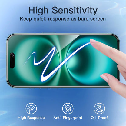 JETech Privacy Screen Protector for iPhone 17 Pro Max, 2-Pack