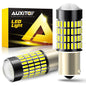 AUXITO 194 LED Bulbs for License Plate Light 168 175 2825 W5W T10 24-SMD 3014 Chipsets 6000K White for Car Dome Door Map Dash Courtesy Cargo License Plate Lights, Pack of 2
