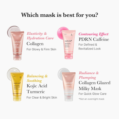 medicube Wrapping Mask Collagen - Overnight Peel Off Facial Mask
