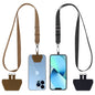 CACOE Phone Lanyard, Black+Dark Blue, 2 Pcs