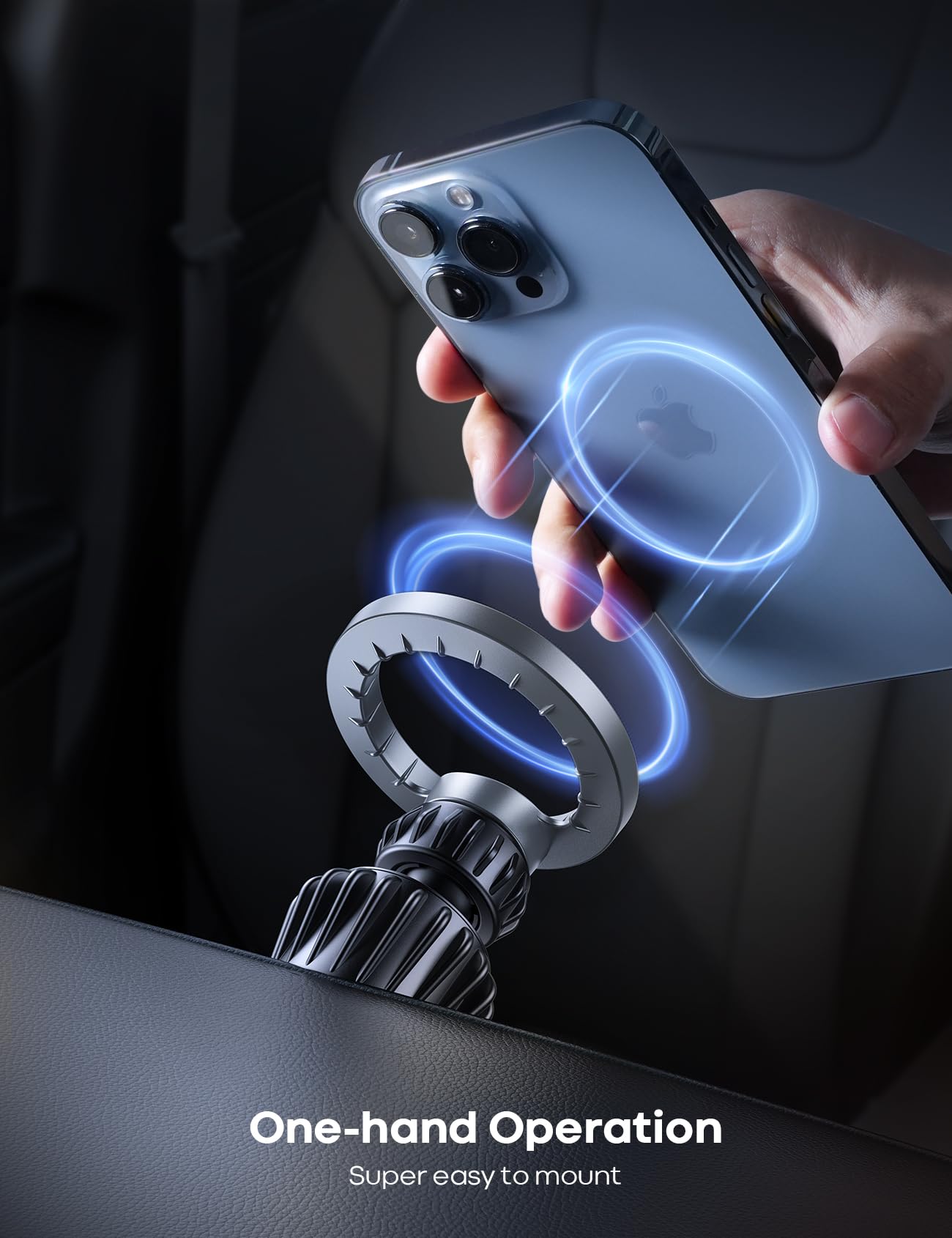 Lamicall for MagSafe Car Mount Vent 20 Super Magnets Accessories for iPhone