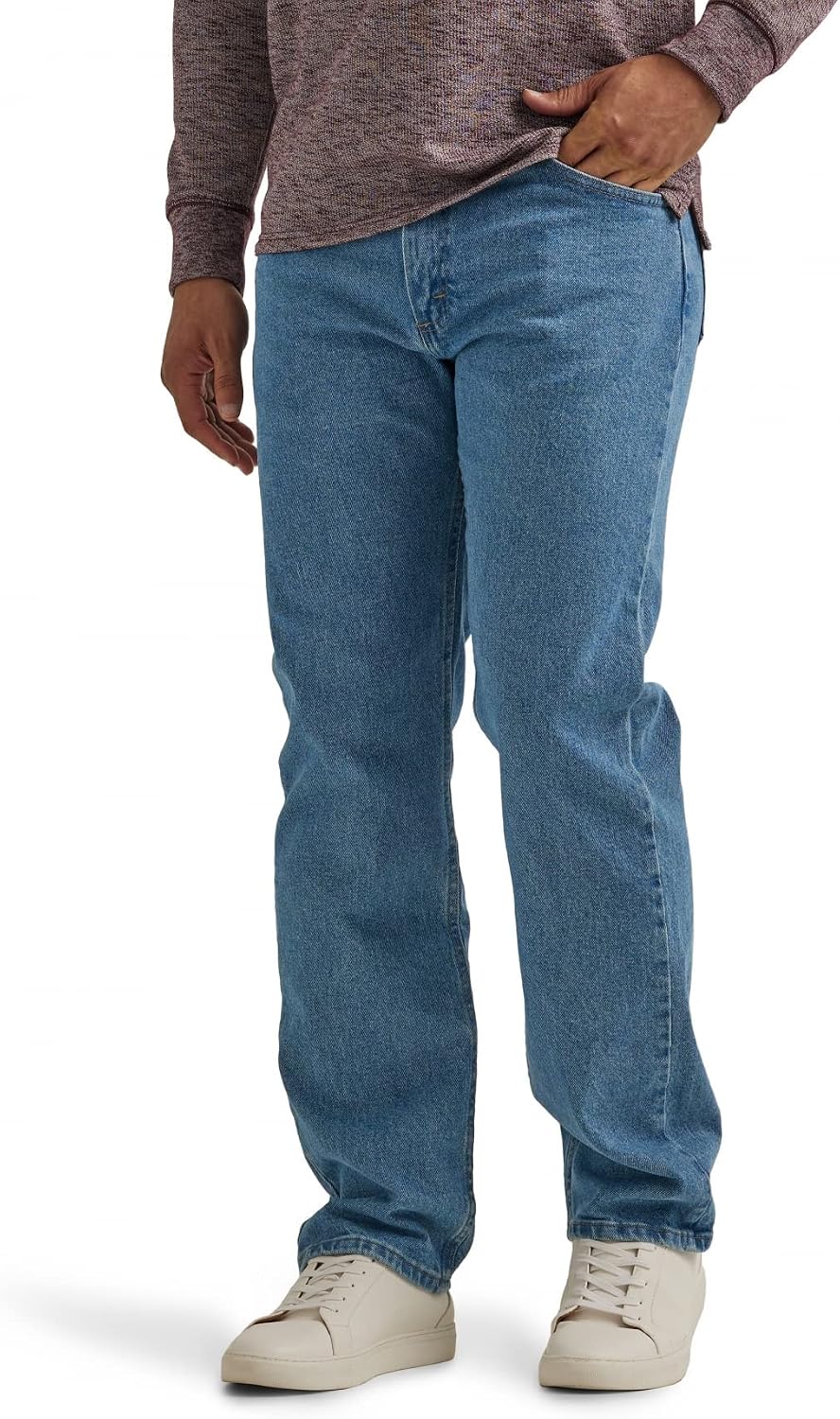 Wrangler Authentics Men's Classic 5-Pocket Regular Fit Flex Jean