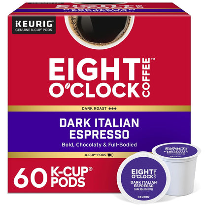 Eight O'Clock Coffee Hazelnut, Single-Serve Keurig K-Cup Pods, Flavored Medium Roast Coffee Pods, 96 Count