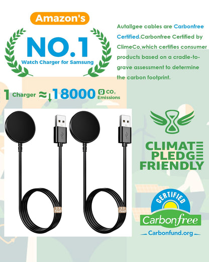 3.3FT for Samsung Galaxy Watch Charger Compatible with 8/8 Classic