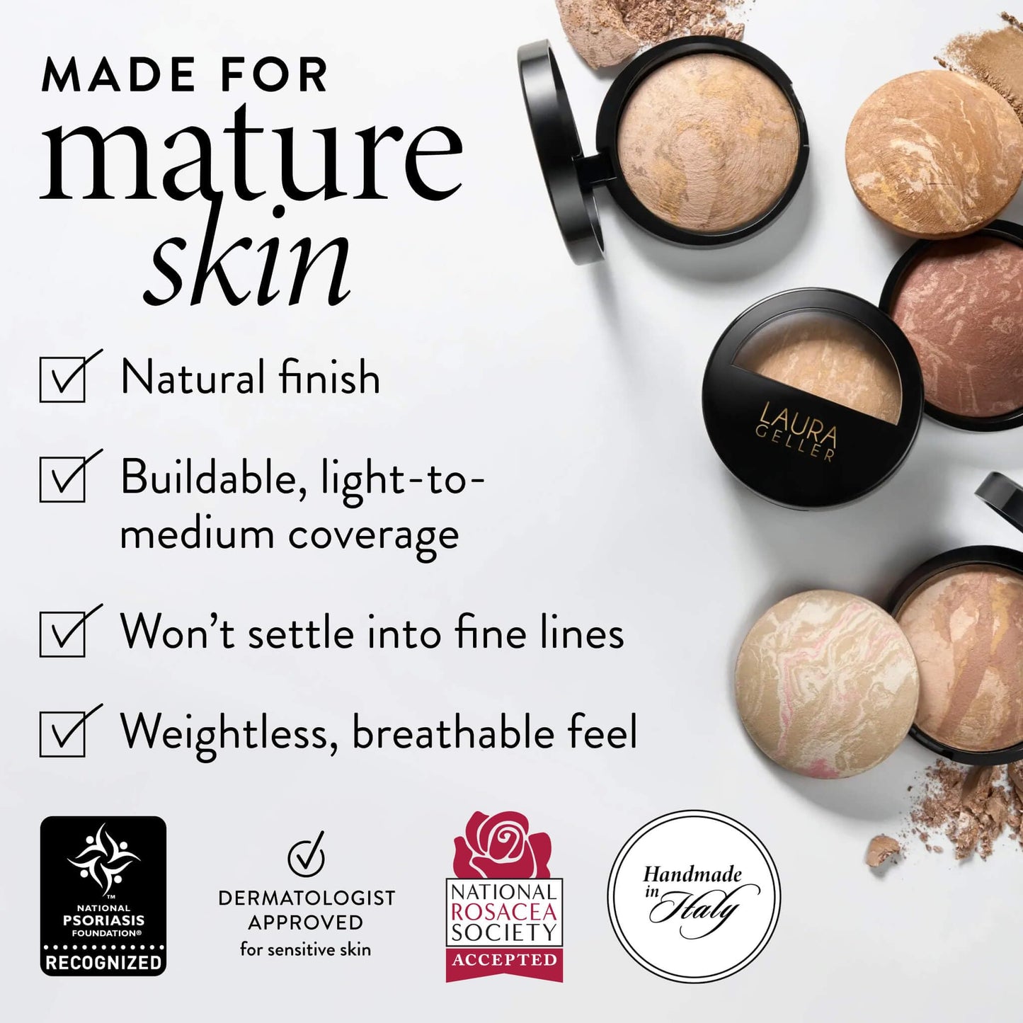 LAURA GELLER Baked Balance-n-Brighten Foundation – Porcelain
