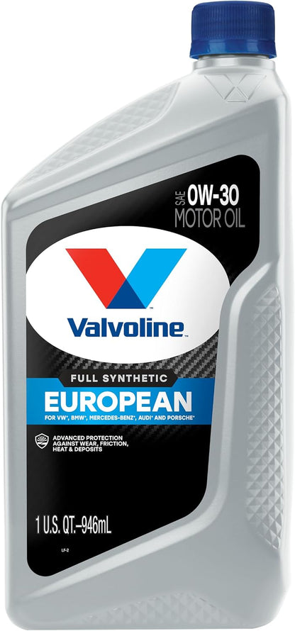 Valvoline Advanced Full Synthetic SAE 0W-20 Motor Oil 5 QT