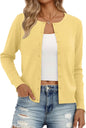 Trendy Queen Women's Lightweight Knit Cardigan