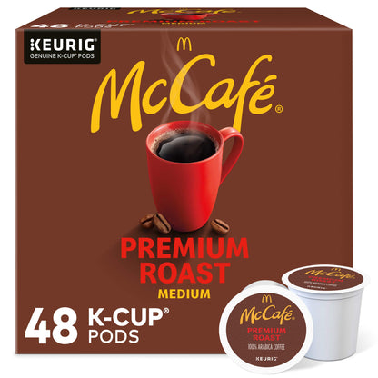 McCafe Premium Roast Coffee, Single Serve Keurig K-Cup Pods, Medium Roast, 84 Count