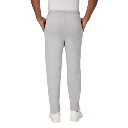 Hanes Men's EcoSmart Sweatpants, Athletic Lounge Pants with Pockets, Open Hem Bottom, Fleece Pants